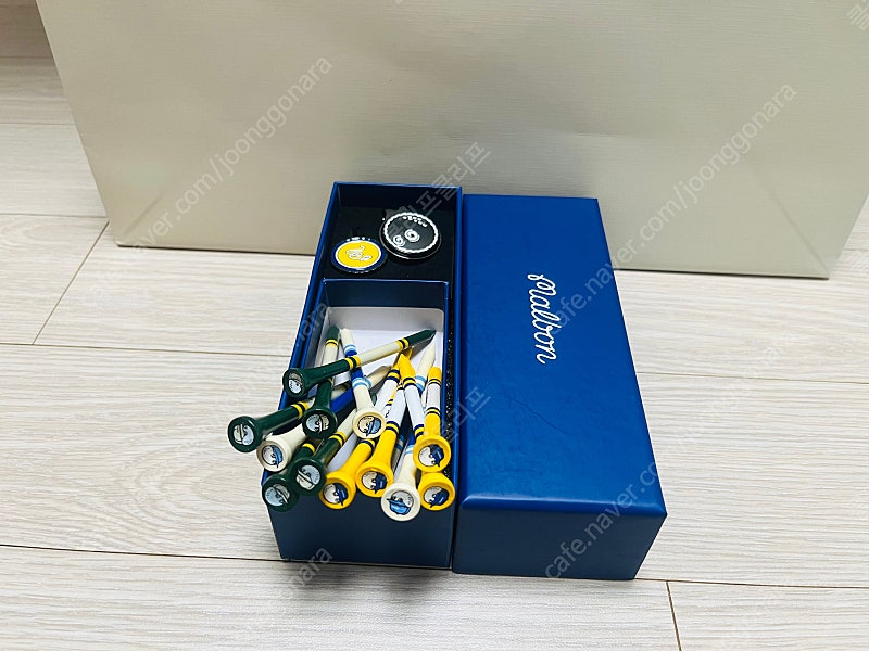 말본골프 볼마커&우드티 세트 이미지