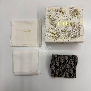 디올 오블리크 새들 반지갑 풀구성 이미지