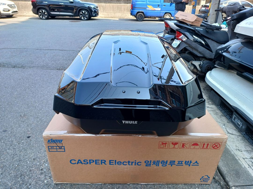 툴레 모션xt xl 블랙.티탄.알파일,모션3L 중고루프박스 판매 이미지