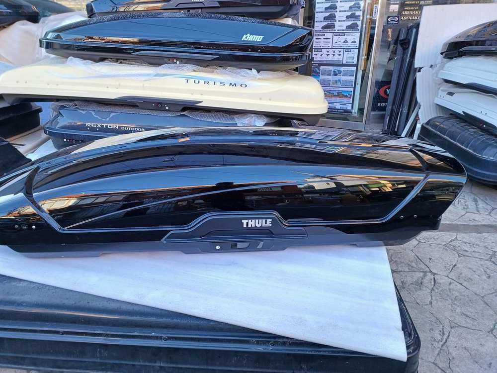 툴레 모션xt xl 블랙.티탄.알파일,모션3L 중고루프박스 판매 이미지