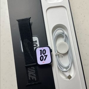 애플워치7나이키 41mm 미드나이트 이미지