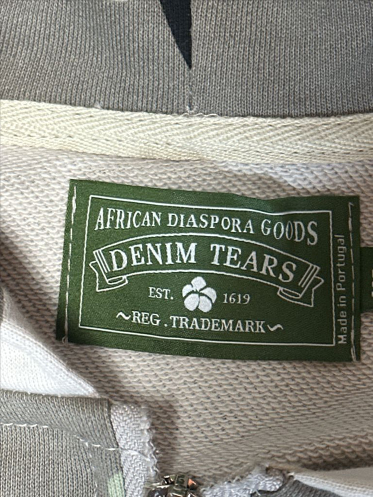 데님티어스 플라워 카모 후드집업 이미지