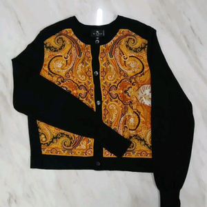 [이태리 정품] ETRO 에트로 실크 니트 가디건 46 한섬 타임 시스템 아미 꼼데가르송 가니 마인 랑방 토리버치 이미지