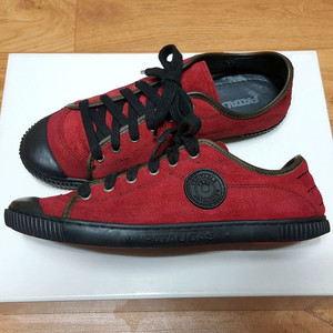 프랑스 파토갸스 천연가죽 스웨이드 여성 스니커즈 단화 240-칼발245 상태우수 이미지