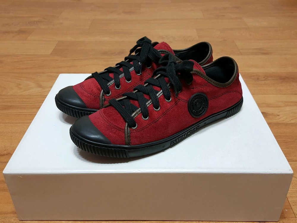 프랑스 파토갸스 천연가죽 스웨이드 여성 스니커즈 단화 240-칼발245 상태우수 이미지