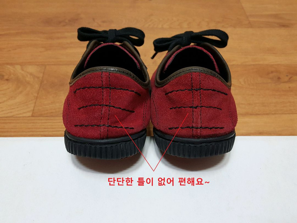 프랑스 파토갸스 천연가죽 스웨이드 여성 스니커즈 단화 240-칼발245 상태우수 이미지