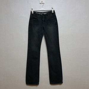게스 춘추 슬림 스트레이트 여성 블랙 진바지/데님바지 24-25 상태우수