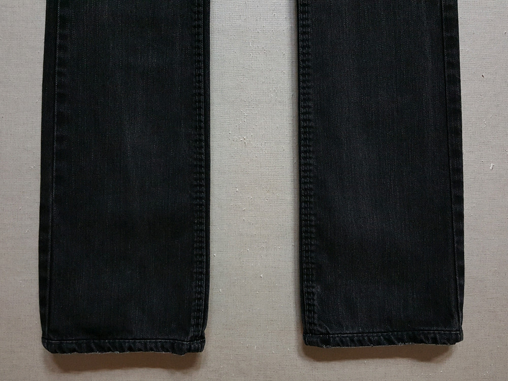 게스 춘추 슬림 스트레이트 여성 블랙 진바지/데님바지 24-25 상태우수--4