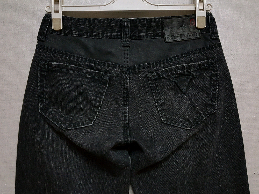 게스 춘추 슬림 스트레이트 여성 블랙 진바지/데님바지 24-25 상태우수--6