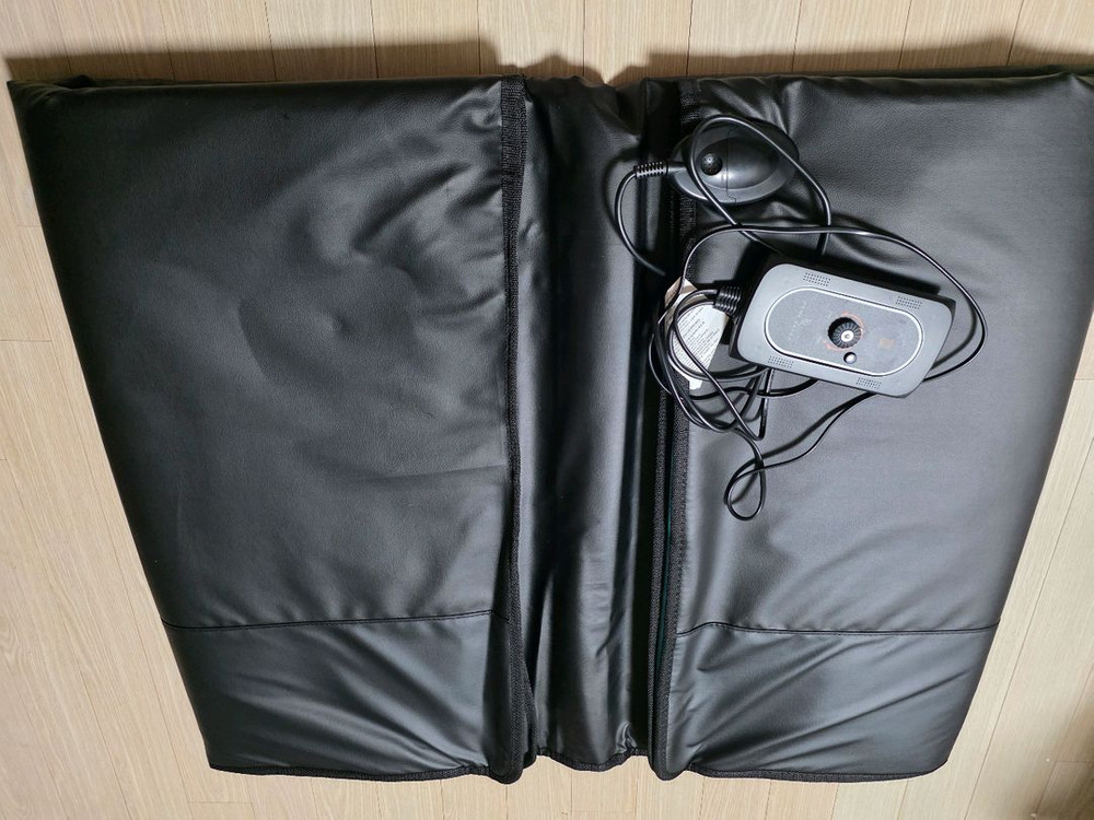 폴스킨 홈사우나-가정용 전신 온열찜질기 전신 찜질매트 바디케어 풀스킨 건식 반신욕 이미지