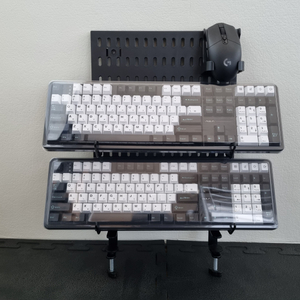 페그보드 타공판 키보드, 마우스 거치 책상 클램프 거치형