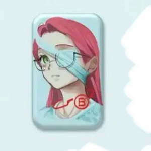 미개봉 판매] 에이스테 에일리언스테이지 아낙트 사각 캔뱃지 미지 이미지