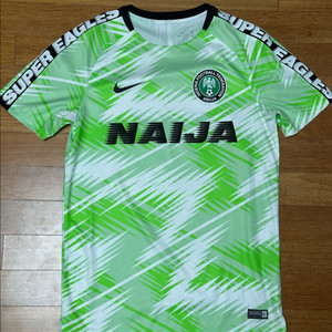 나이키 나이지리아 2018 월드컵 트레이닝 져지 M