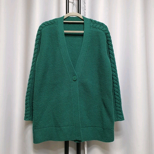 꼼뜨와데꼬또니에 꽈배기 케이블 가디건