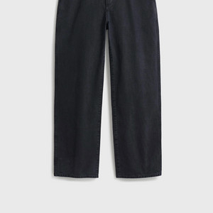 포터리 / 원 워시드 와이드 데님 워시드 블랙/ 1 사이즈 판매합니다