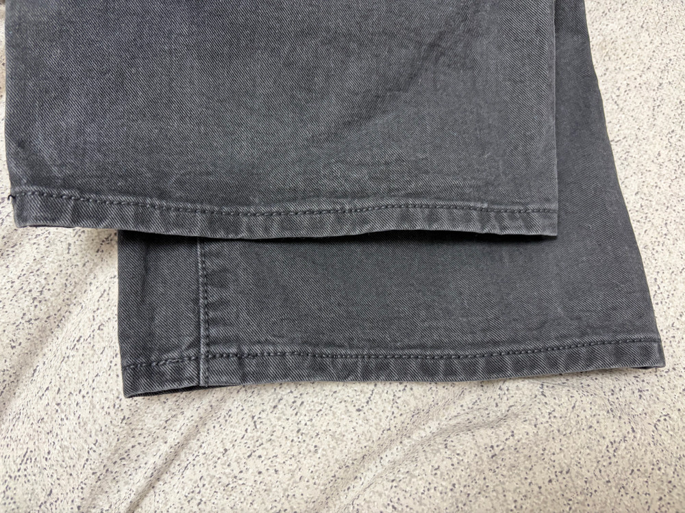 포터리 / 원 워시드 와이드 데님 워시드 블랙/ 1 사이즈 판매합니다--5