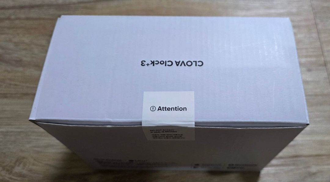 클로바 클락3 미개봉 새제품 이미지