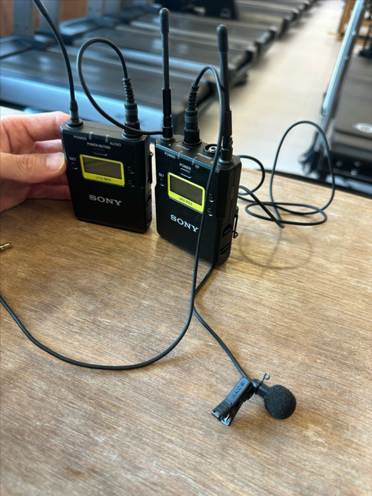 무선 마이크 세트 소니 UWP-D21 무선마이크 팝니다 이미지
