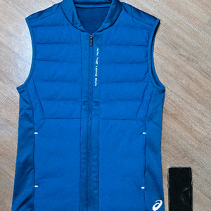 여.90-95) 아식스 여성 다운 패딩조끼 / 여성 러닝 조끼, 트레이닝 보온 간절기 아웃도어