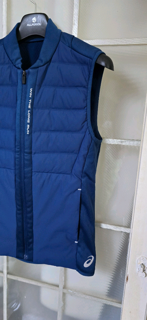 여.90-95) 아식스 여성 다운 패딩조끼 / 여성 러닝 조끼, 트레이닝 보온 간절기 아웃도어 이미지