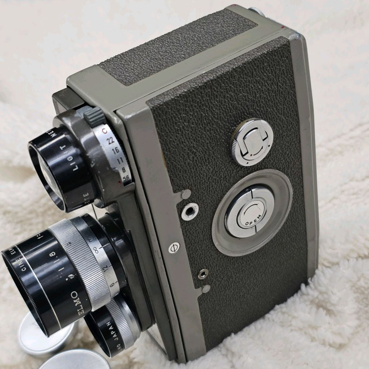 정상작동 엘모 빈티지 8mm 무비카메라 ELMO 필름카메라 필카 캠코더 이미지