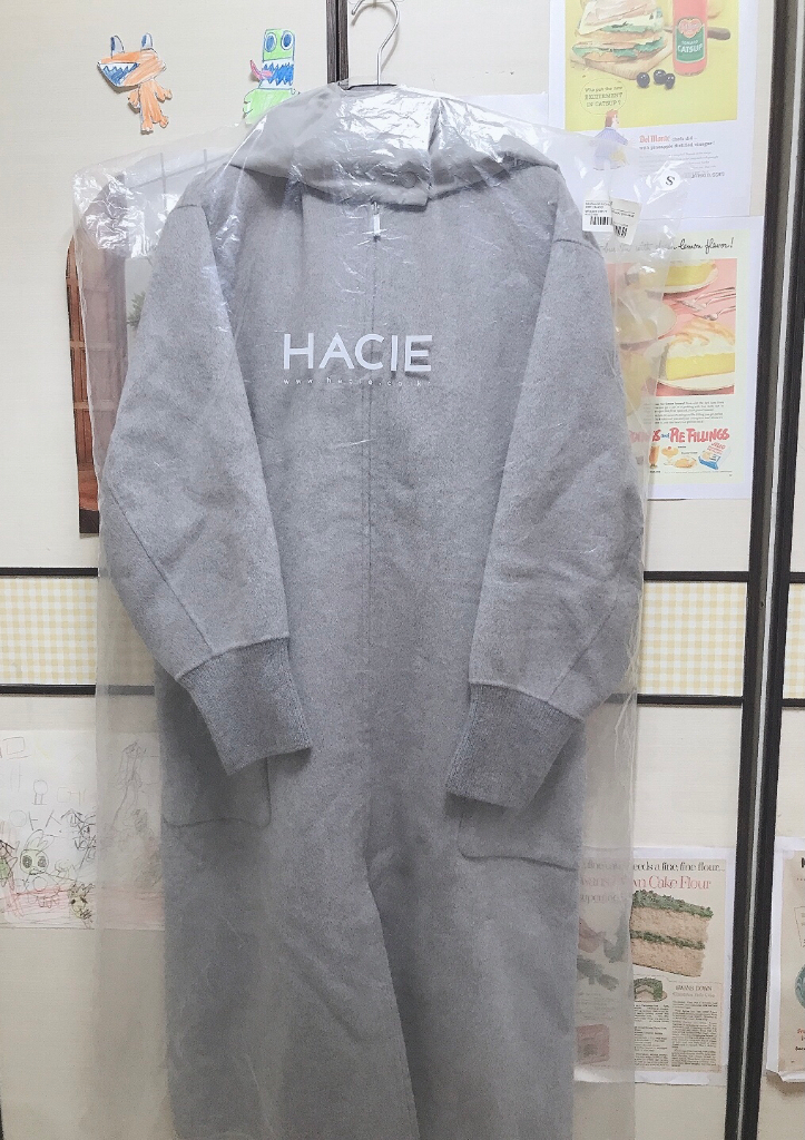 (새상품) 하시에 핸드메이드 캐시미어 코트--8