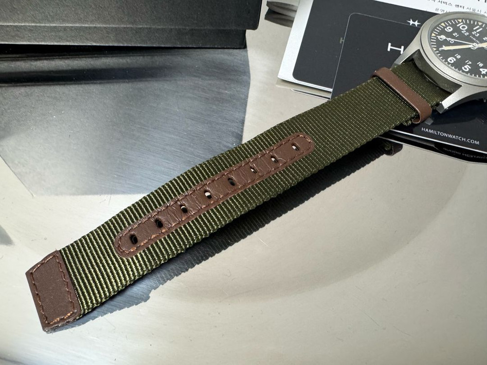 해밀턴 카키 필드 메카니컬 38mm 새상품급 이미지
