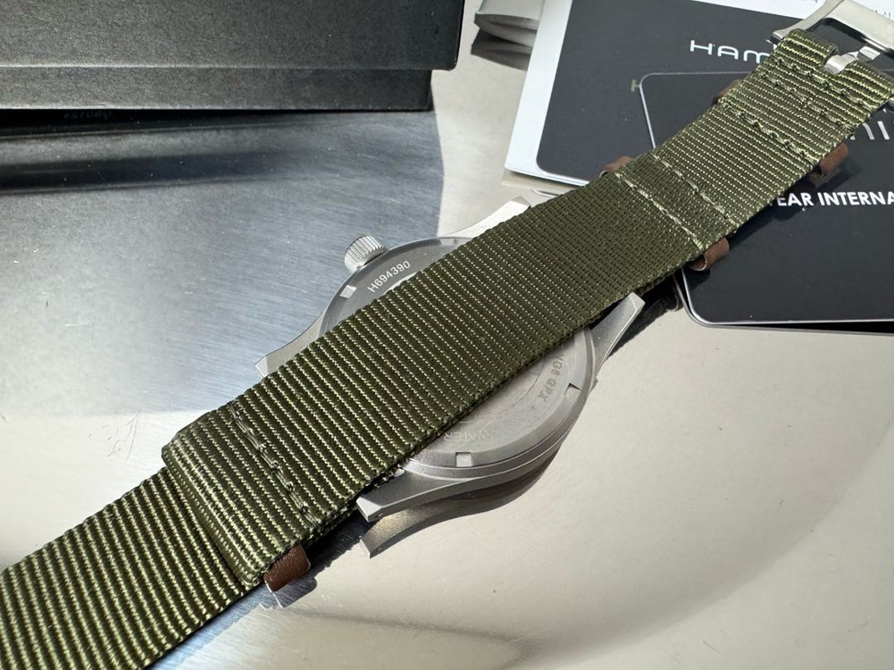 해밀턴 카키 필드 메카니컬 38mm 새상품급 이미지
