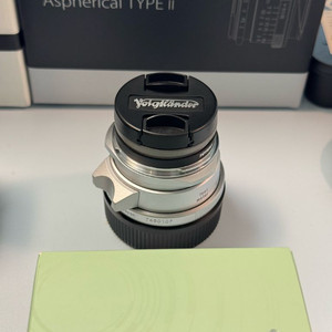 보이그랜더 울트론 35mm F2 빈티지 라인 Type ll 실버 풀박스 민트급 판매합니다~ 이미지