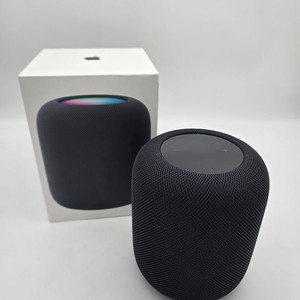 애플 홈팟 스피커 2세대 블랙 풀박스 이미지