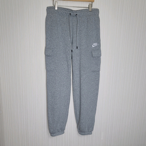 L 나이키 카고 트레이닝 바지 그레이