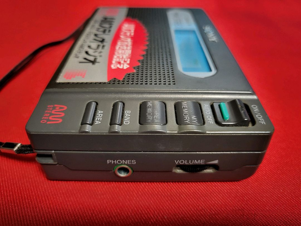 소니 휴대용라디오 SRF-M100 정크기기 이미지