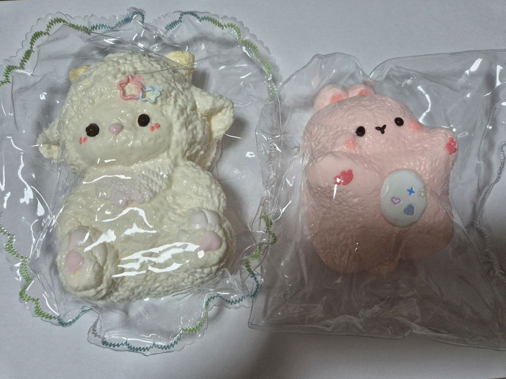 수제 말랑이/말랑이/스퀴시 (산리오 키티, 리락쿠마, 농담곰 등) 이미지