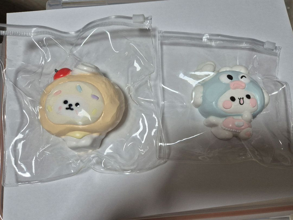 수제 말랑이/말랑이/스퀴시 (산리오 키티, 리락쿠마, 농담곰 등) 이미지