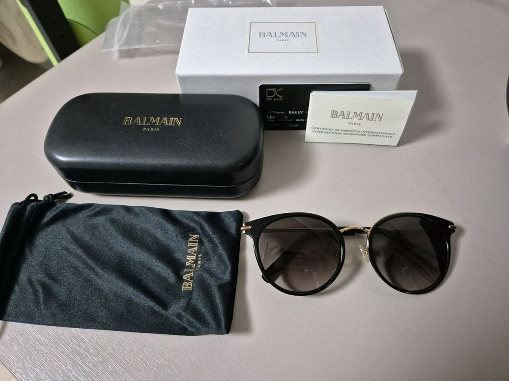 발망 BALMAIN BL6089-1 선글라스 미사용 풀구성 (박스/보증서) 이미지