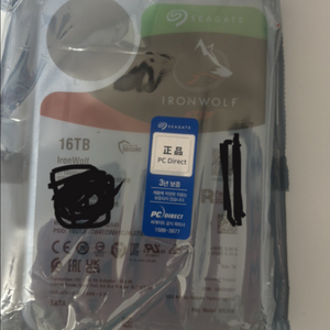 Segate Nas용 16TB 하드디스크 이미지