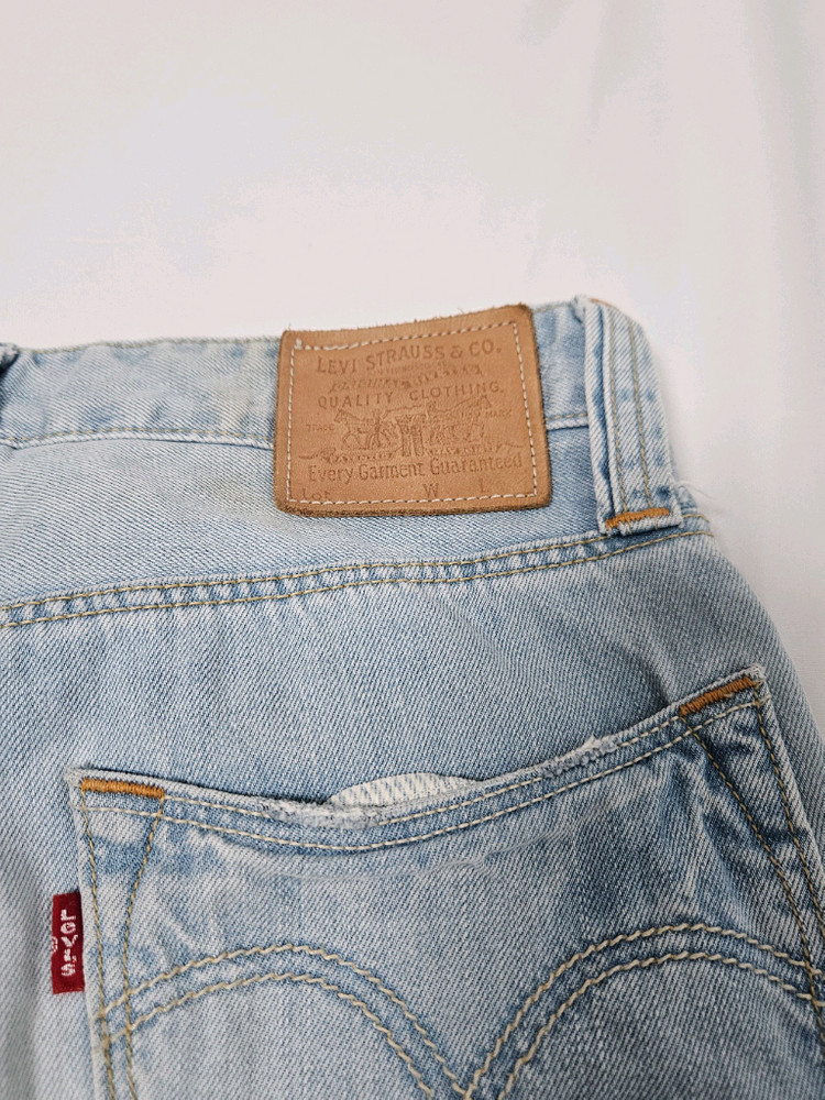 00s 리바이스 523 스트레이트 워싱 데님팬츠 청바지 빈티지 부츠컷32 이미지