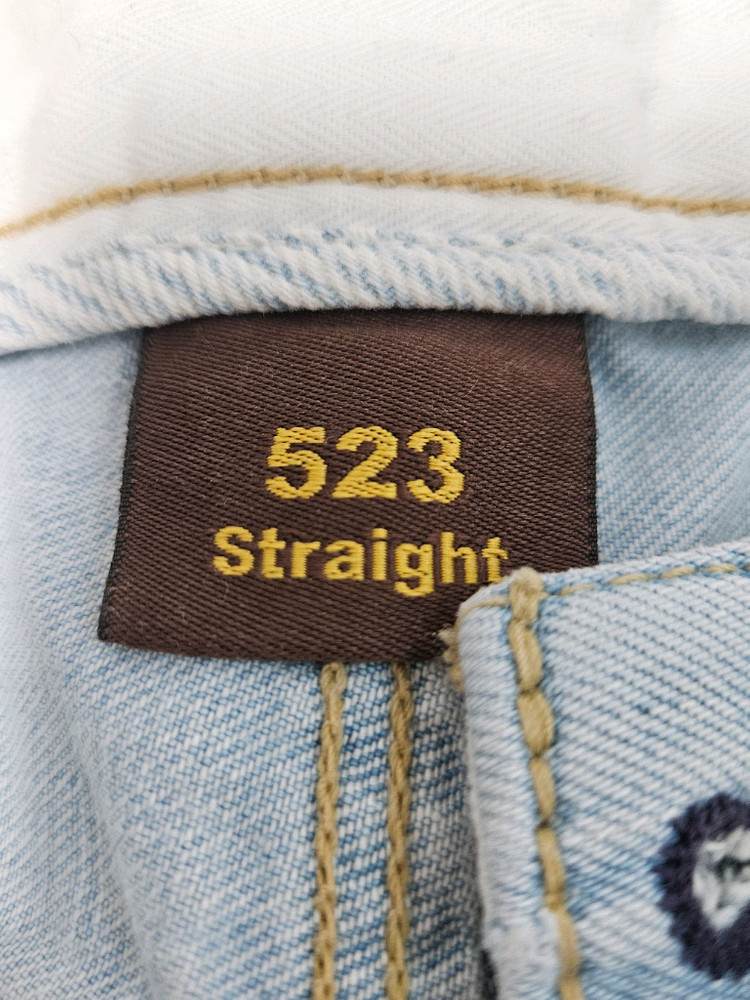 00s 리바이스 523 스트레이트 워싱 데님팬츠 청바지 빈티지 부츠컷32 이미지