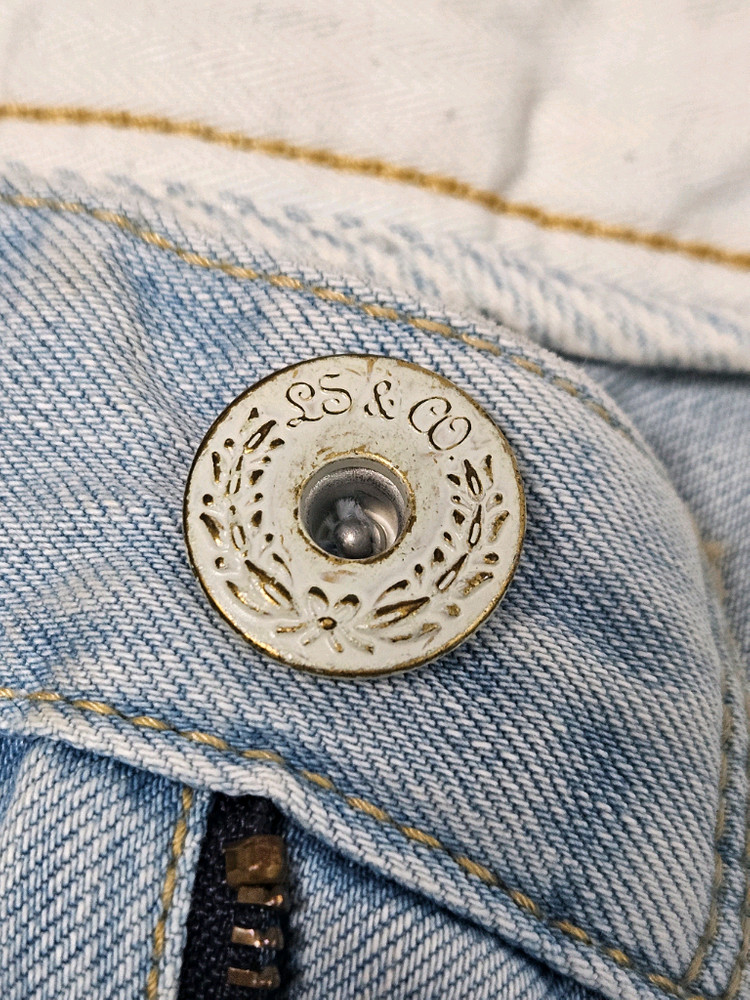 00s 리바이스 523 스트레이트 워싱 데님팬츠 청바지 빈티지 부츠컷32 이미지