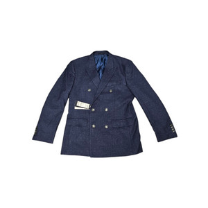 지오지아 간절기 더블 블레이저 네이비 105 새상품 이미지