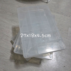 플라스틱 보관함 일괄 수납함 이미지