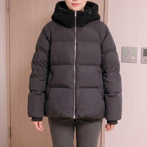 블랙 패딩점퍼 85