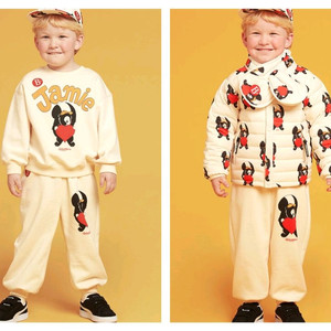 (새상품) 베베드피노 상하복+경량패딩 일괄 130 이미지