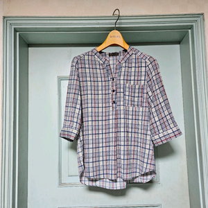 여성 7부 소매 쉬폰 블라우스 (100) 이미지