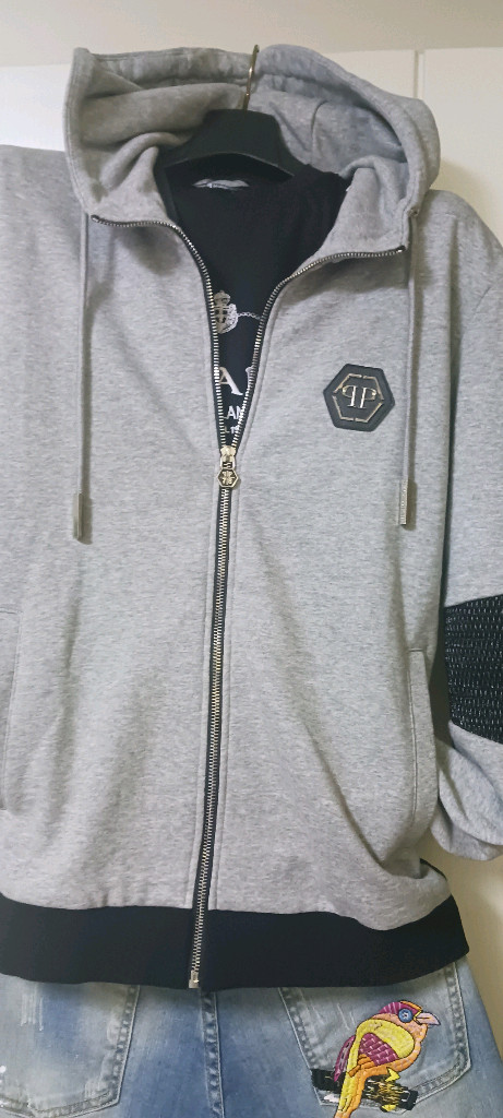 필 립 플 레 인 후드 집업--4