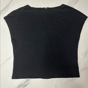 앨리스+올리비아 블랙 캡슬리브 탑 사이즈 프리