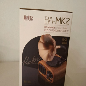 브리츠 BA-MK2 블루투스 스피커 새제품 이미지