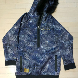 카레타(KARETA) 하프 집업 아노락 방수 후드 XL 이미지