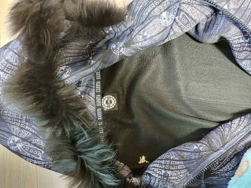 카레타(KARETA) 하프 집업 아노락 방수 후드 XL 이미지