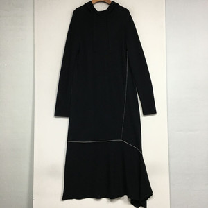 TIME 타임 후드 니트 롱 원피스 90 이미지